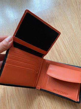 Portafoglio nero da uomo