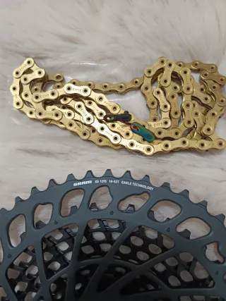 Cassetta SRAM X01 e Catena XX1 Gold