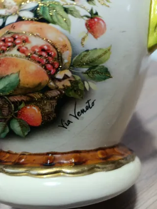 Coppia vasi ceramica Via Veneto