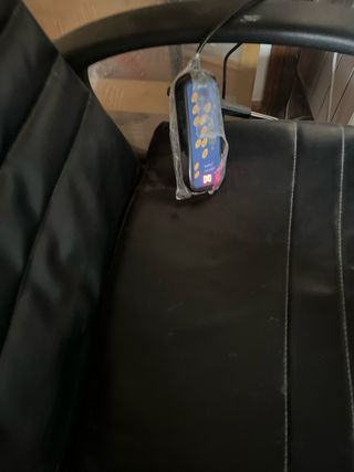 Sofá de Masajes ECUS Negro Piel Sintética