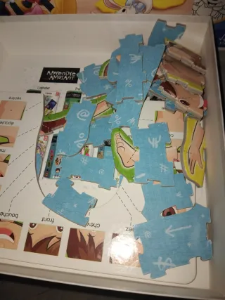 Lote 2 Puzzles Educa Mickey y Cuerpo Humano