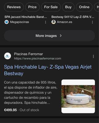 Bestway BOMBA 54112 Lay Z SPA Vegas Airjet