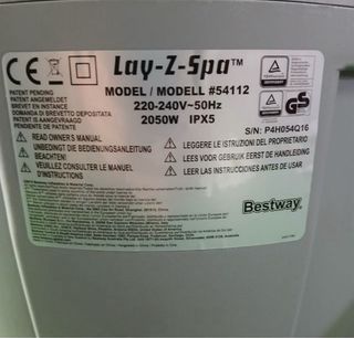 Bestway BOMBA 54112 Lay Z SPA Vegas Airjet