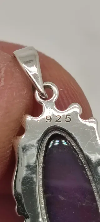 Colgante de Plata y Amatista.