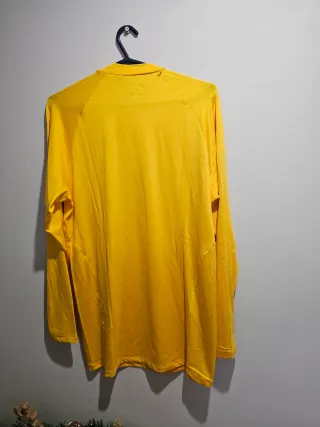 Maglia ciclismo a manica lunga gialla