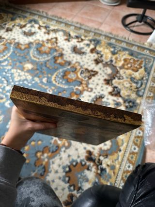 Icono Ruso Antiguo Crucifixión Jesús María