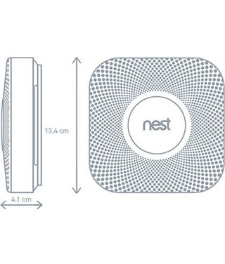 Detector humo Nest - Monóxido Carbono