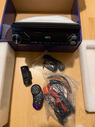 Radio MP5 HD Retráctil con Mando