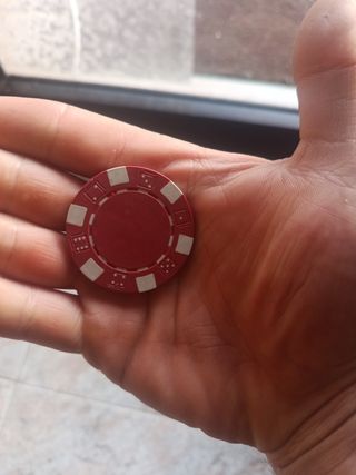Gettoni  Fisher Poker Da Vinci Rossa