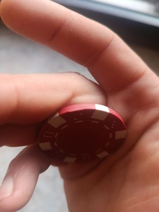 Gettoni  Fisher Poker Da Vinci Rossa