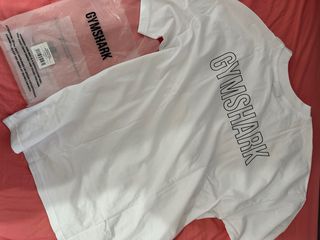 Camiseta Gymshark Blanca Talla M