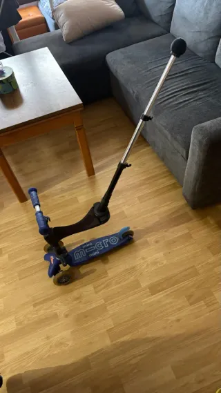 Patinete infantil Mini Micro azul