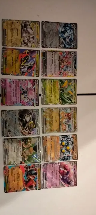 Carte Pokemon EX GX VMAX