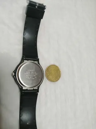 Reloj Casio Negro y Blanco