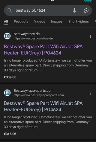 Calentador Bestway AirJet P04624 para Spa Hinchabl