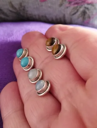 Pendientes Plata Ley.PRECIO PAR