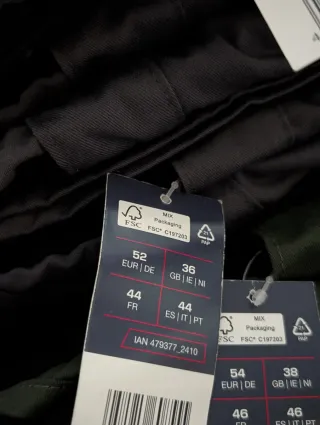 Pantalones Trabajo Tallas L-44 y XL-46 52 y 54