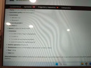 Chromebook HP  14a-NA0004NS Inter Celeron