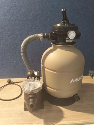 AREBOS Filtro de Arena y Bolas para Piscina