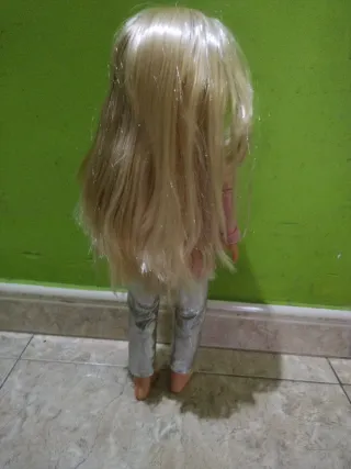 Muñeca Nancy pelo rubio largo