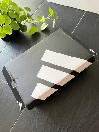 Zapatillas Adidas Running Gris/Blanco Talla 37 1/3