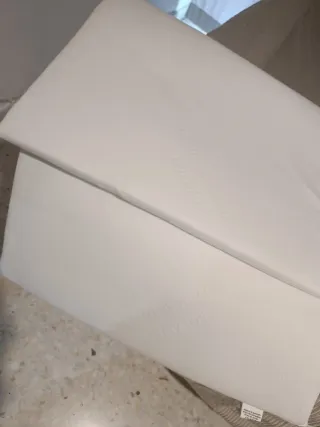 Colchón Cuna Blanco Acolchado con Toppers