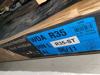 Ventana VELUX tejado exterior de apertura lateral