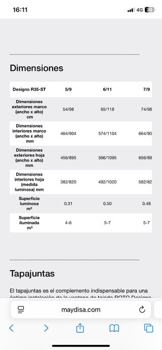 Ventana VELUX tejado exterior de apertura lateral
