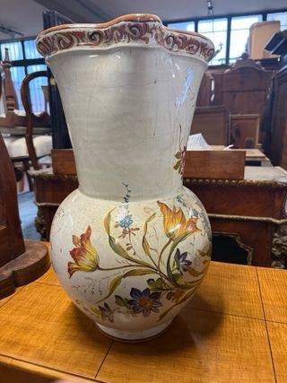 Grande porta ombrelli dipinto a mano