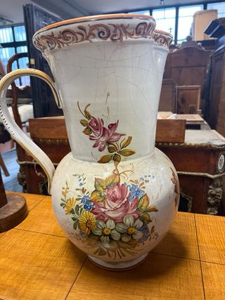 Grande porta ombrelli dipinto a mano