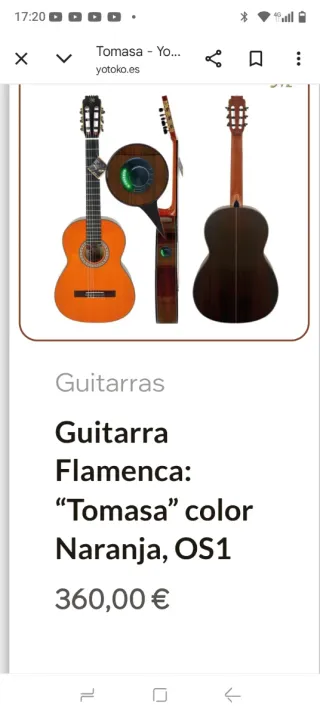 Guitarra Flamenca Autoamplificada