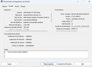 AMD Radeon R7 240 4GB - Funciona Perfecta
