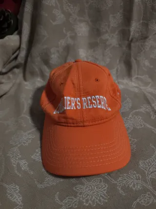 Lote 4 Gorras Naranja y Blanca