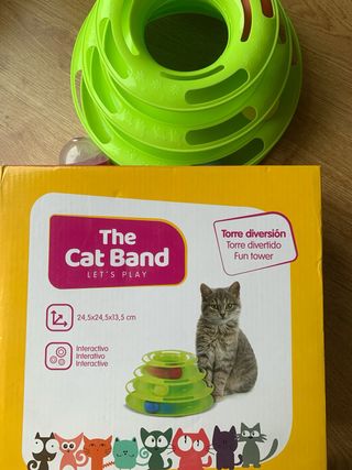 Juguete interactivo gato diversión The Cat Band