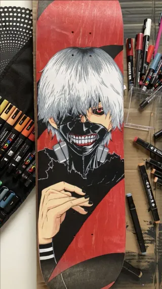 Skate Tokio Ghoul Kaneki Ken