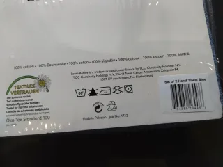 Juego 3 Toallas Laura Ashley Azul