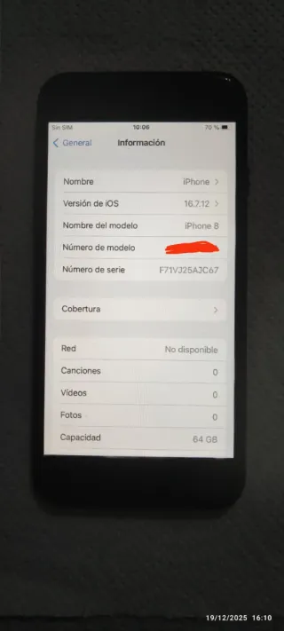 iPhone 8 Nero