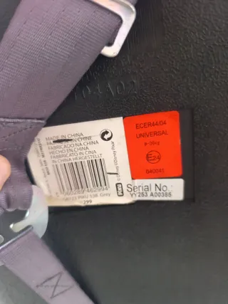 Sillita de coche Piku mod.538 negra