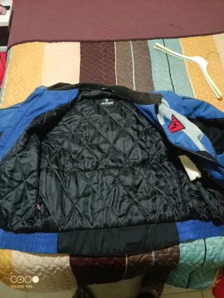 Cazadora Dainese Azul y Negra