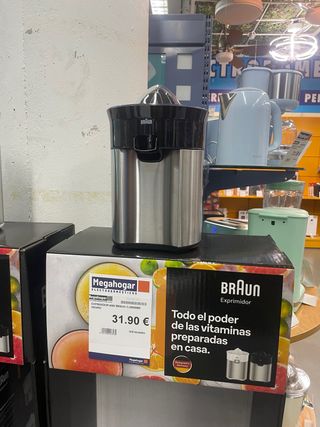 Exprimidor BRAUN 60W Negro