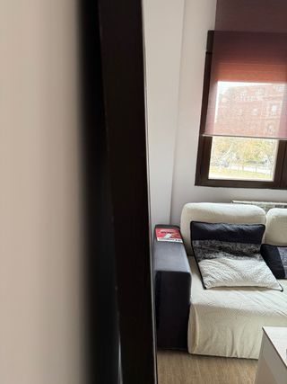 Espejo grande madera y cristal