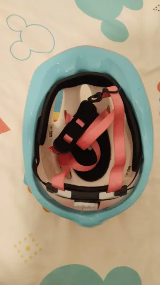 Casco bici infantile Minnie Mouse rosa