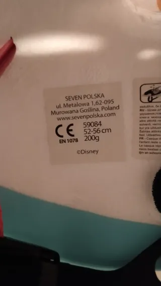 Casco bici infantile Minnie Mouse rosa