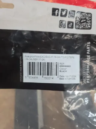 Protettivi forcella Polisport per moto da cross