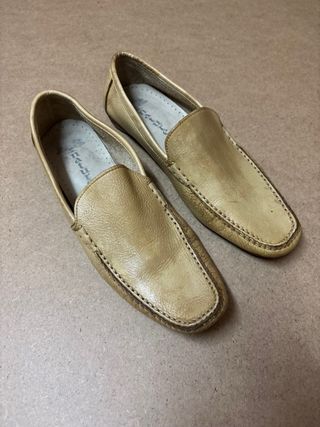 Zapatos planos mujer beige talla 39