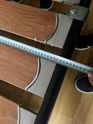 Somier Bodyflex Negro y Madera