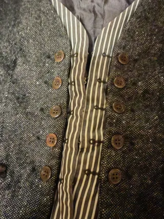 Chaleco Yera Negro/Gris