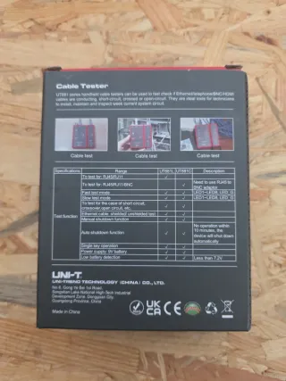 Comprobador de Cableado UNI-T UT681L