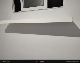 Estante blanco 110x26