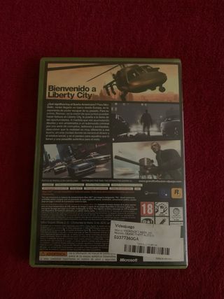 GTA IV Xbox 360 Classics, completo